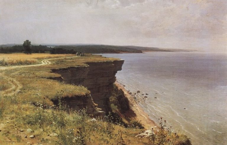 У берегов Финского залива(Удриас близ Нарвы) 1889 91х145 картина