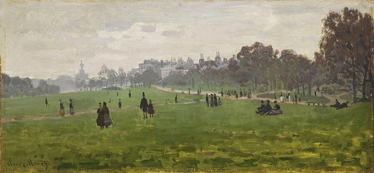 Грин Парк в Лондоне картина