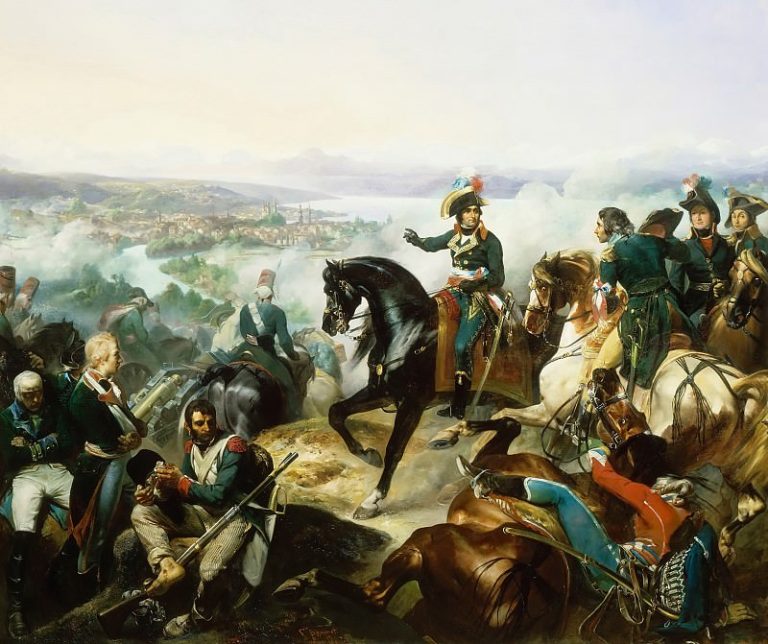 Франсуа Бушо – Битва при Цюрихе в 1799 году картина