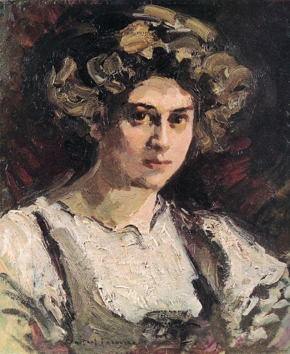 Портрет Надежды Ивановны Комаровской. 1910 картина