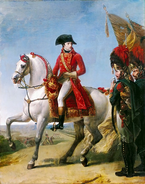 Антуан-Жан Гро – Наполеон после сражения при Маренго картина