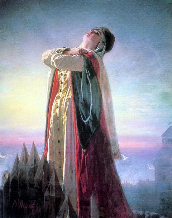 Плач Ярославны. 1881 картина