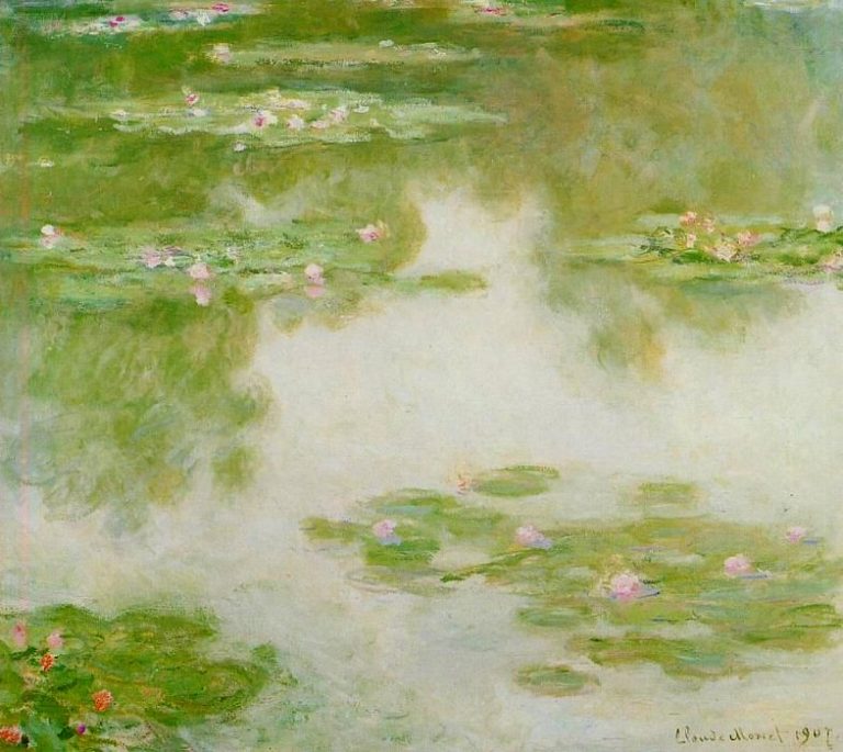 Водяные лилии, 1907 15 картина