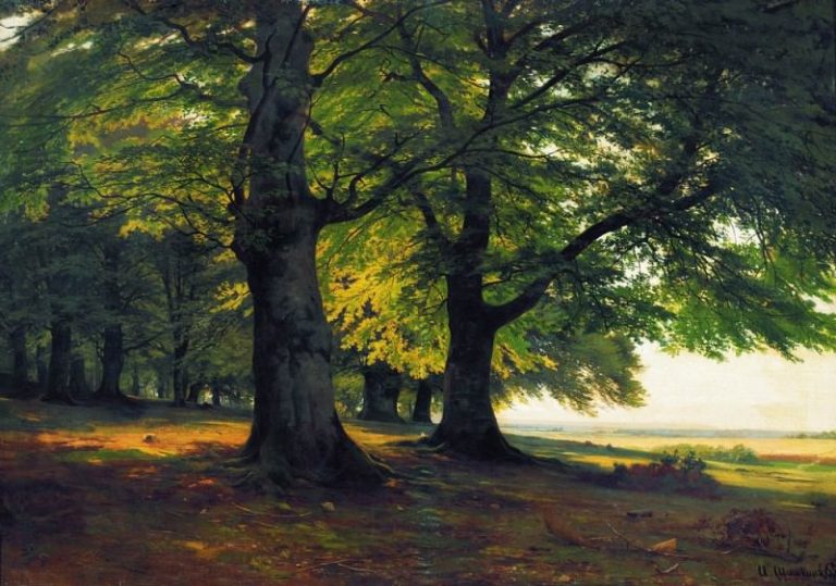 Тевтобургский лес 1865 67х95 картина