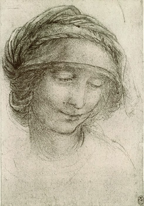 Эскиз Святой Анны картина