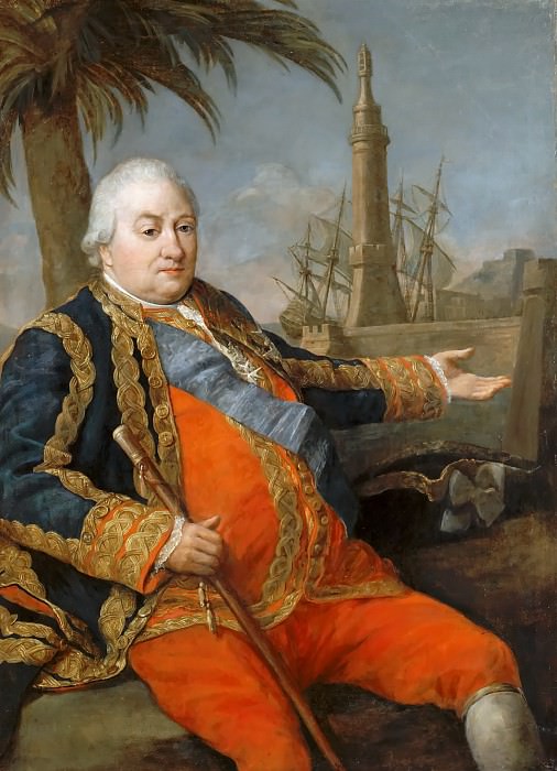 Помпео Батони – Вице-адмирал Пьер-Андре де Сен-Тропе картина