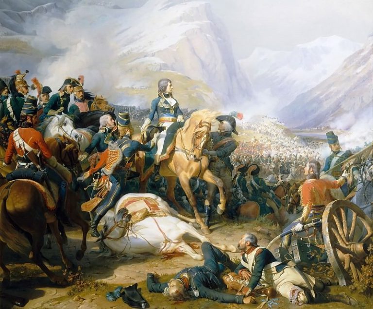 Феликс-Анри-Эммануэль Филиппото – Битва при Риволи 14 января 1797 года картина