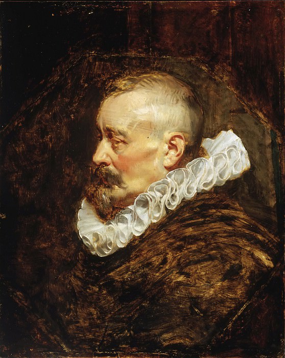 Мужской портрет (возможно Николас Рококс) картина