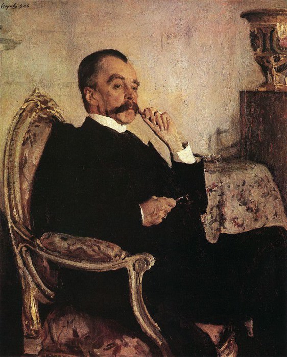 Портрет кн. В. Н. Голицына. 1906 картина