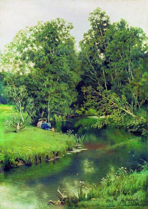 Рыбаки. 1886-1887 картина