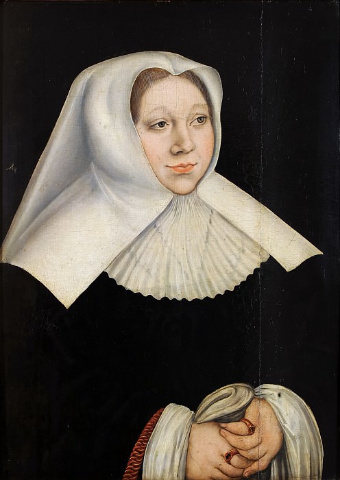 Лукас Кранах I – Портрет Маргариты Савойской (1480-1530), правительницы Нидерландов картина