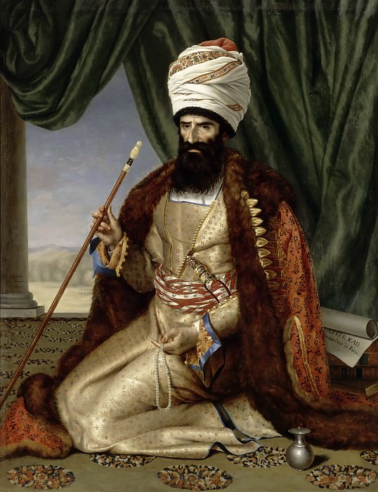 Сезарина-Анриетта-Флора Давен – Аскер-Хан, персидский посол в Париже, 1808 картина