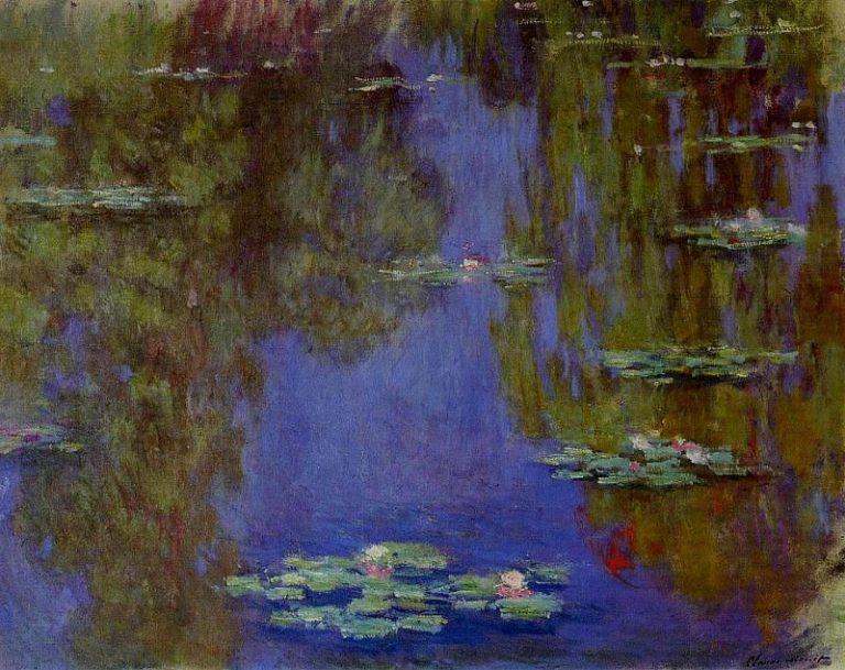Водяные лилии, 1903 03 картина