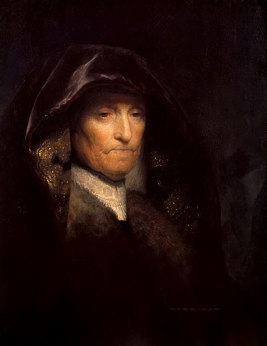 Портрет матери художника (или Ян Ливенс) картина