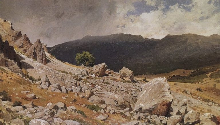 Из окрестностей Гурзуфа 1879 35х54 картина