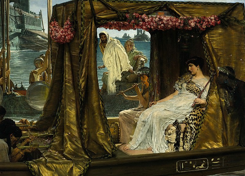 Встреча Антония и Клеопатры: 41 г. до н.э картина