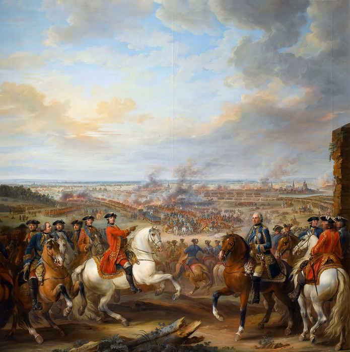 Пьер Ленфан – Битва при Фонтенуа 11 мая 1745 года картина