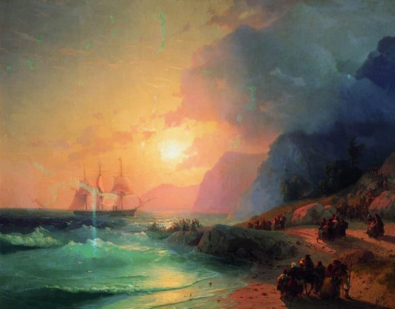 На острове Крит 1867 96х126 картина