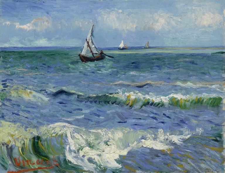 Морской пейзаж в Сент-Мари картина