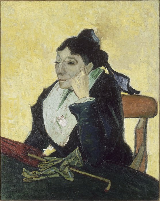 Арлезианка (Мадам Жину с перчатками и зонтом) картина