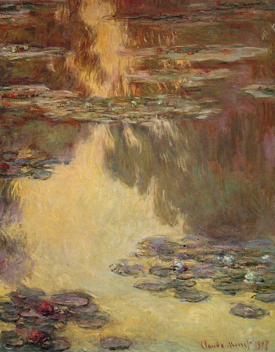 Кувшинки, 1907 03 картина
