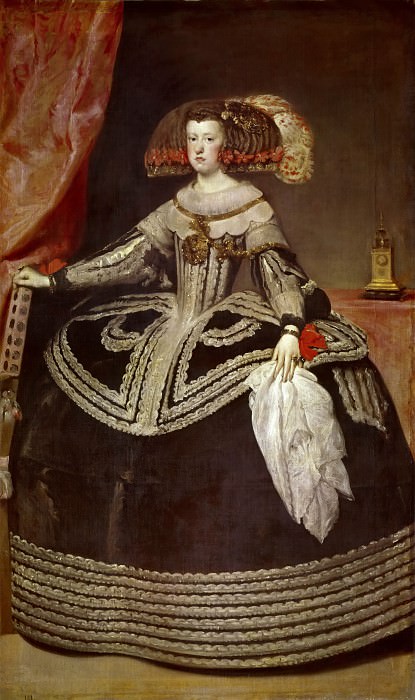 Портрет королевы Марианны Австрийской картина