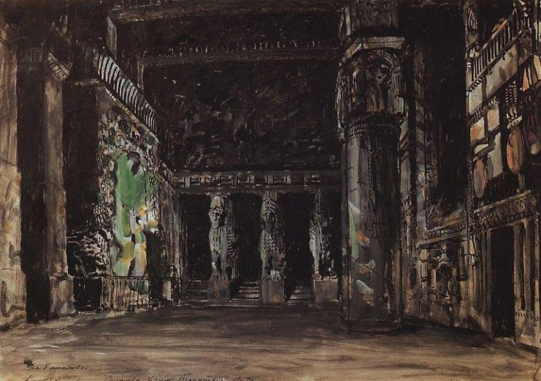 Храм Танит. 1909 картина
