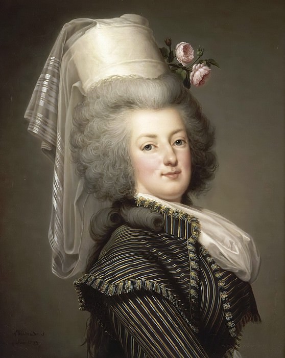 Адольф Ульрих Вертмюллер – Мария-Антуанетта, королева Франции картина