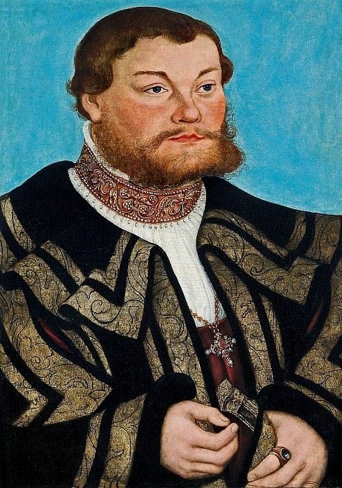 Лукас Кранах I – Герцог Иоганн II Анхальтский картина