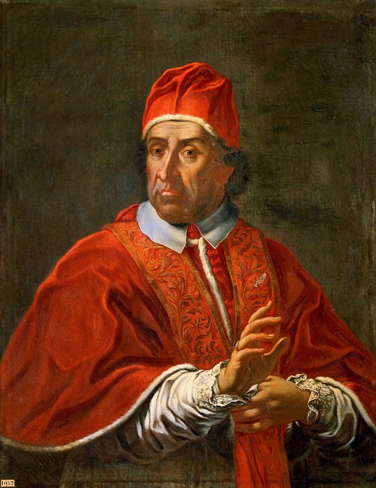 Итальянская школа – Папа Клемент XI картина