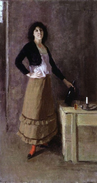 Испанка. 1894 картина