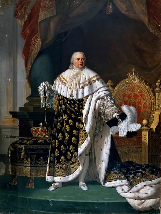 Робер Лефевр – Людовик XVIII (1755-1824), король Франции и Наварры картина