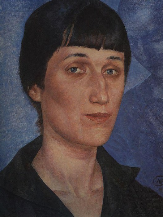 Портрет А. А. Ахматовой. 1922 картина