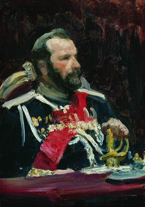 Портрет генерала А. Н. Куропаткина картина