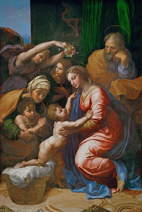 Святое Семейство Франциска I картина