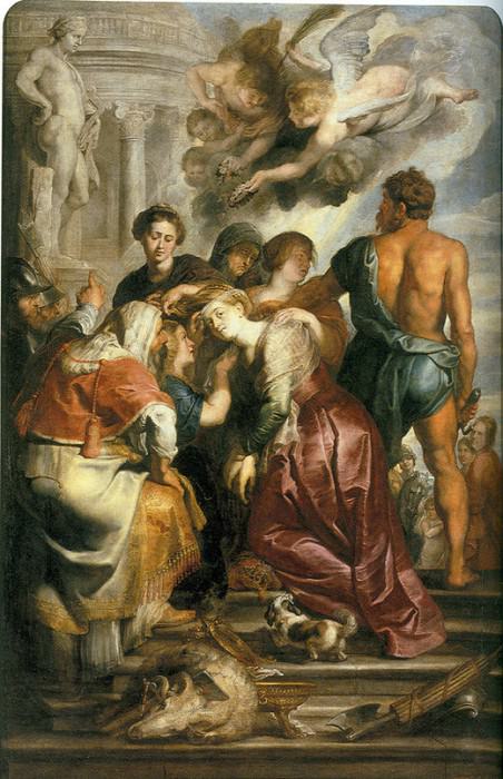 Мученичество святой Екатерины картина