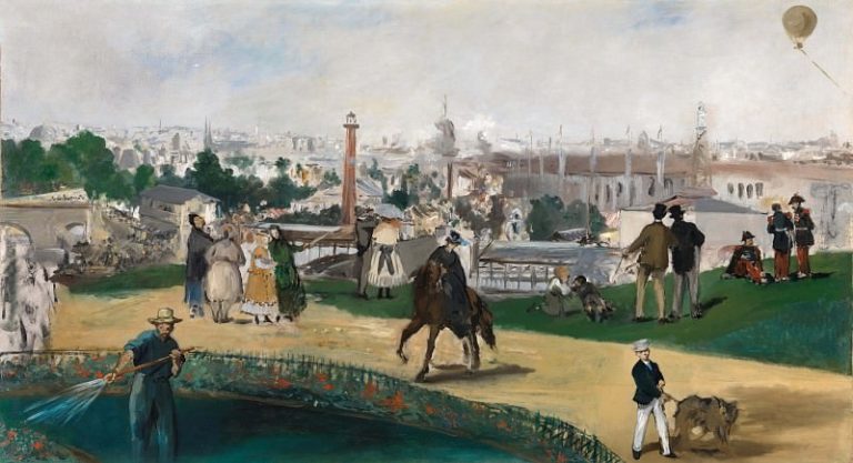 Всемирная выставка в Париже в 1867 году картина