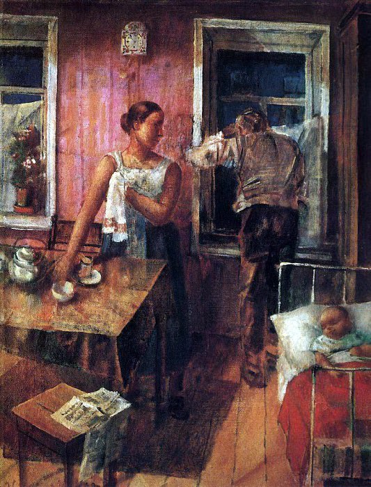 Тревога. 1926 картина