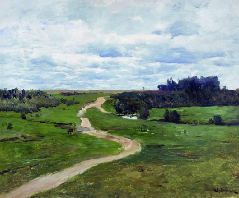 Дорога. 1898 картина