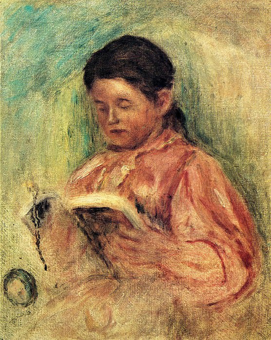 Читающая женщина – 1906 г картина