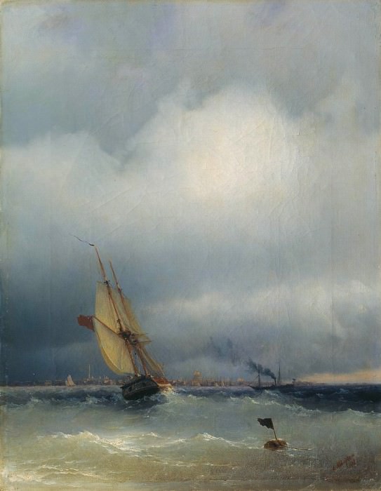Финский залив 1848 картина