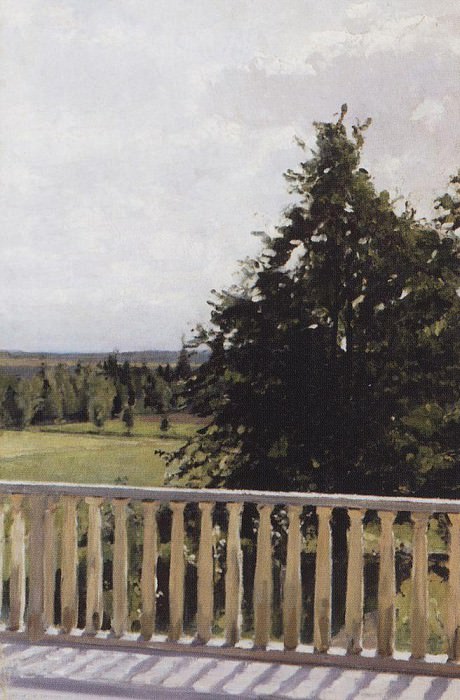 Балкон. 1911 картина