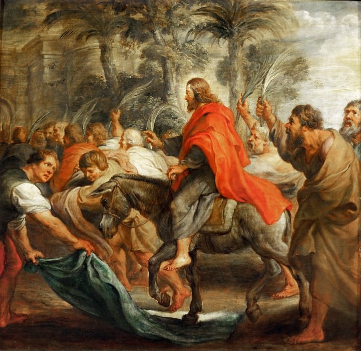 Вход Христа в Иерусалим картина