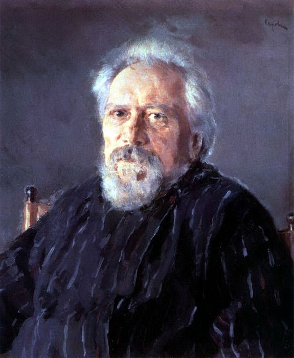 Портрет писателя Н. С. Лескова. 1894 картина