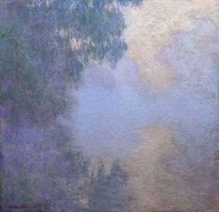 Ветка Сены близ Живерни (Туман) из серии ”Утро на Сене” картина