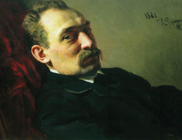 Портрет архитектора Филиппа Дмитриевича Хлобощина картина