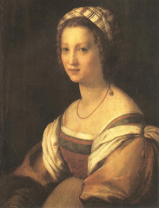 Портрет жены художника картина