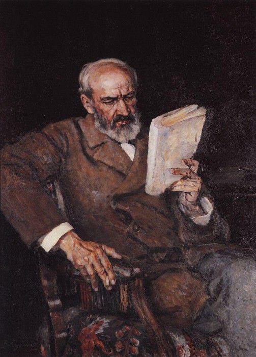Портрет доктора А. Д. Езерского картина