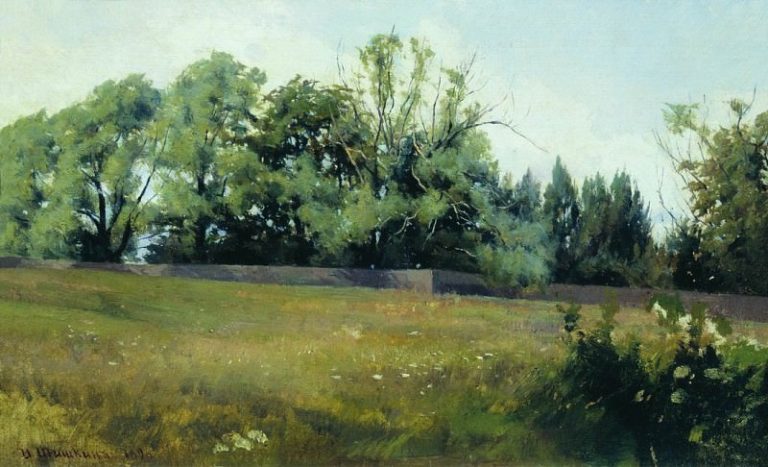 Пейзаж. 1898 25х34 картина
