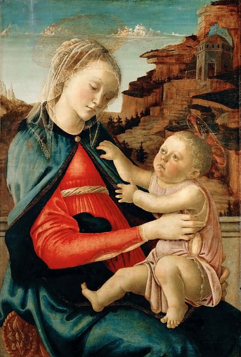 Мадонна с Младенцем (Мадонна Гвиди из Фаэнцы) картина